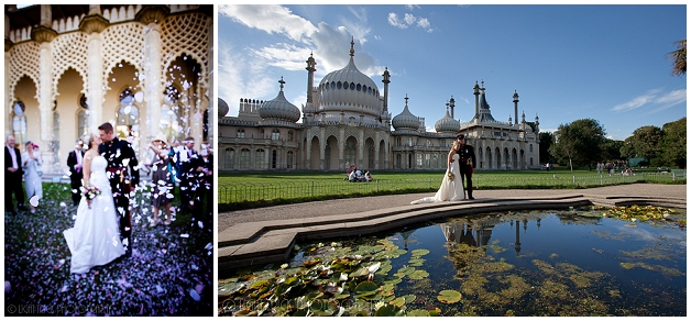 Brighton Royal Pavilion wedding photos